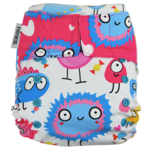 Pañal Estampado Básico Dulces Mounstritas Unitalla