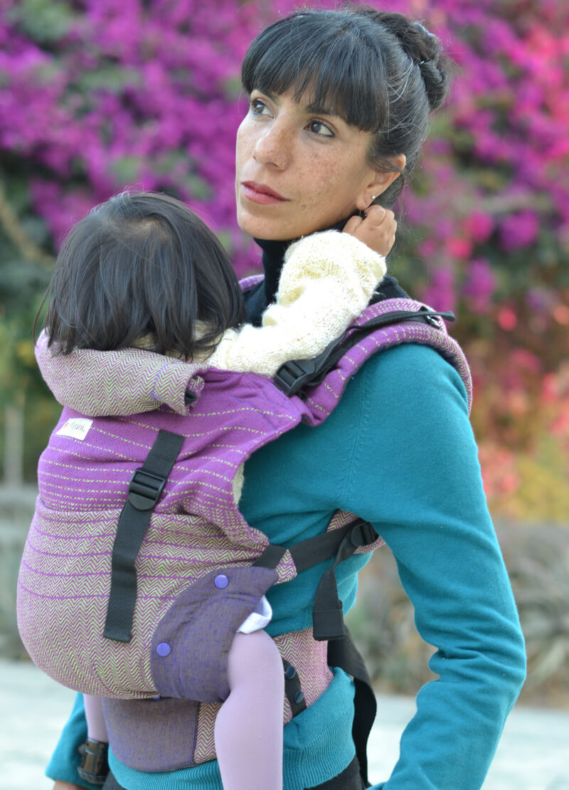 Mochila evolución Beenda Violeta