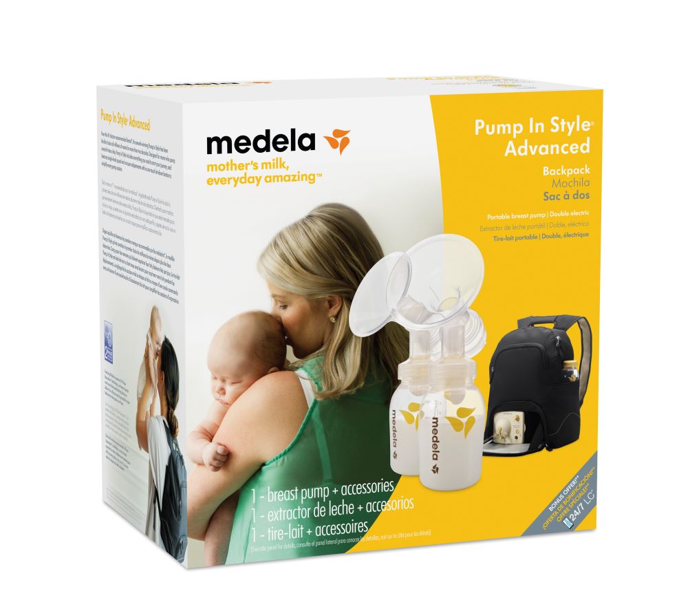 Extractor eléctrico doble Advance Backpack (mochila) Medela - Imagen 4