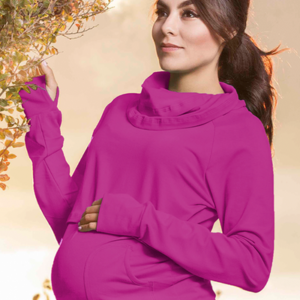 Sudadera de Embarazo y Lactancia Mayte Bugambilia
