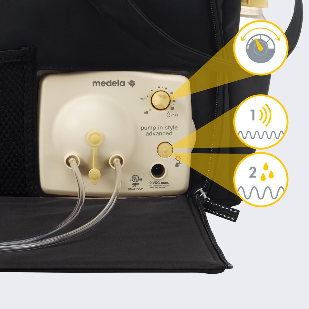 Extractor eléctrico doble Advance Backpack (mochila) Medela - Imagen 5