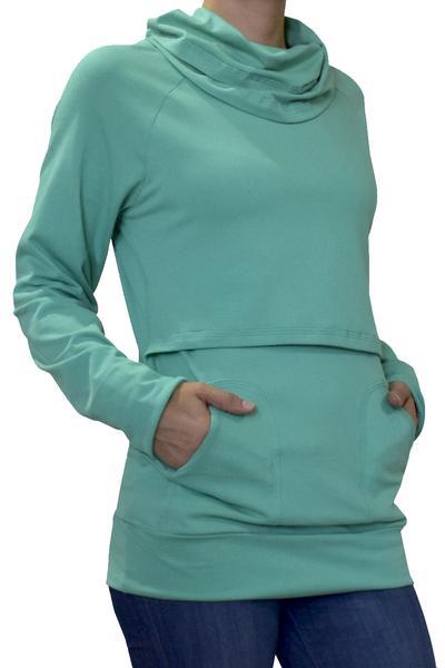 Sudadera de Embarazo y Lactancia Mayte Menta - Imagen 4
