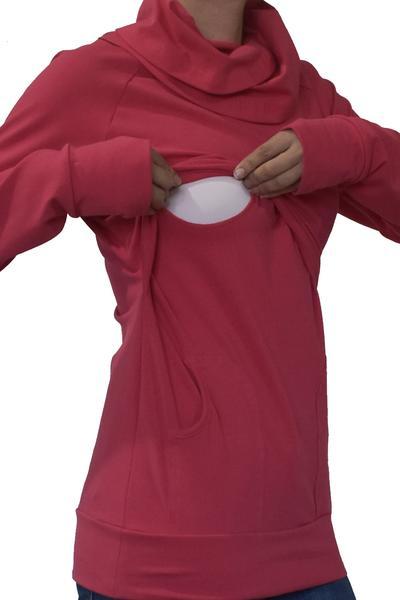 Sudadera de Embarazo y Lactancia Mayte Coral - Imagen 2