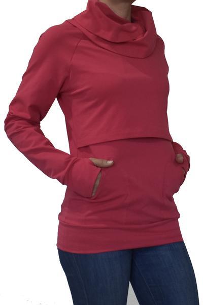 Sudadera de Embarazo y Lactancia Mayte Coral - Imagen 3